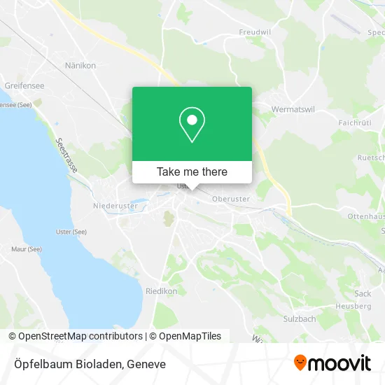 Öpfelbaum Bioladen map