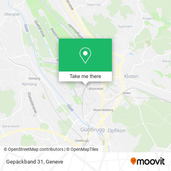 Gepäckband 31 map
