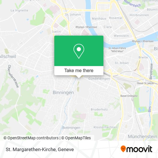 St. Margarethen-Kirche map