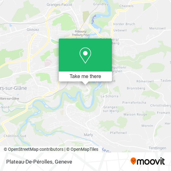 Plateau-De-Pérolles map