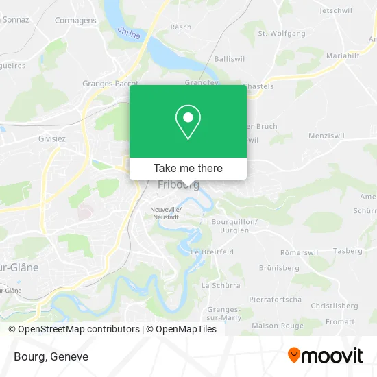 Bourg map