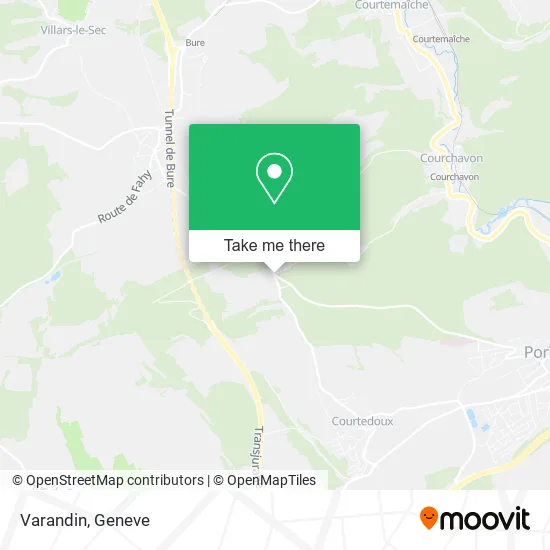 Varandin map
