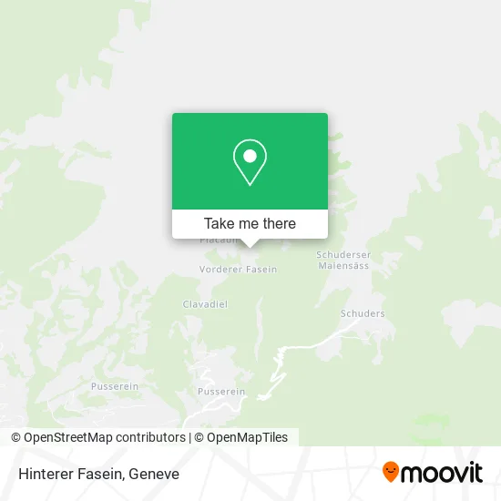 Hinterer Fasein map