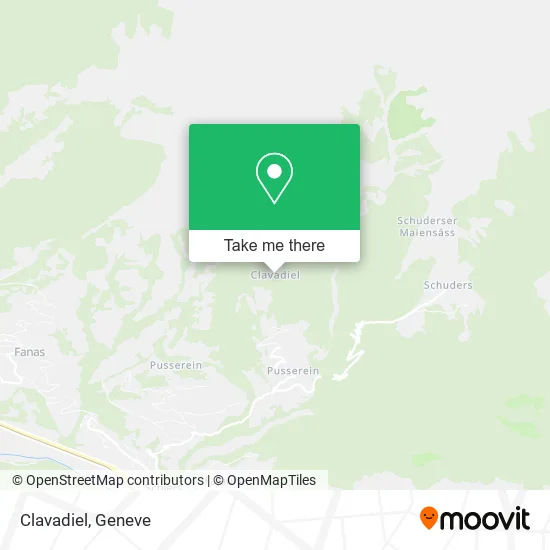 Clavadiel map