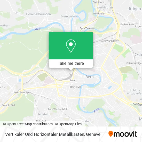 Vertikaler Und Horizontaler Metallkasten map