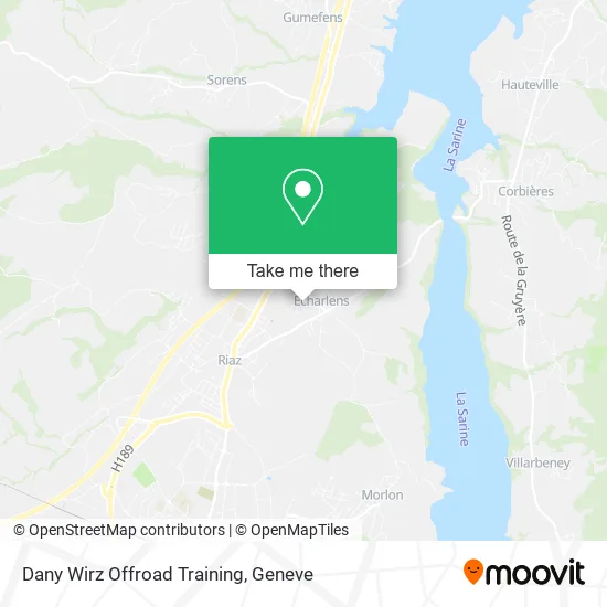 Dany Wirz Offroad Training map