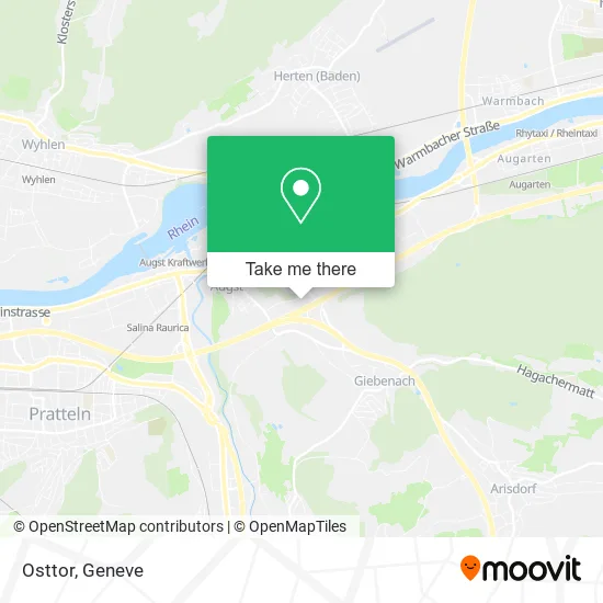 Osttor map