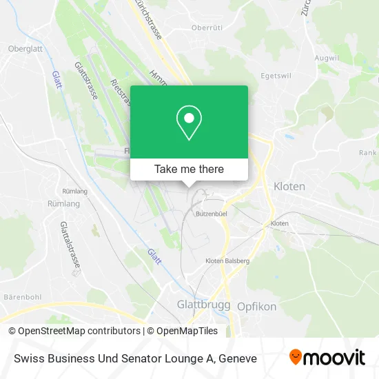 Swiss Business Und Senator Lounge A map
