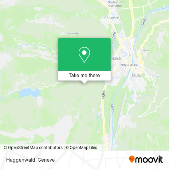 Haggenwald map