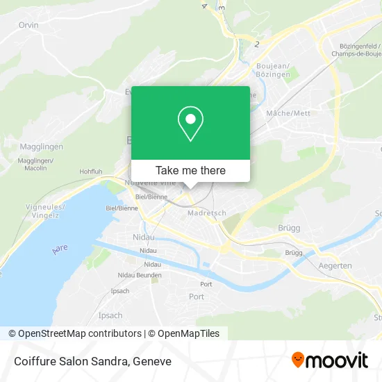 Coiffure Salon Sandra map