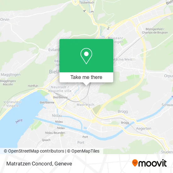 Matratzen Concord map