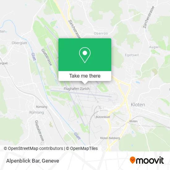Alpenblick Bar map
