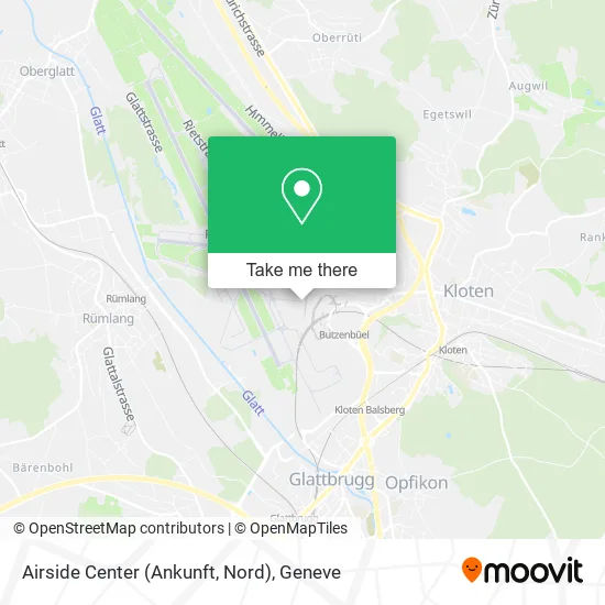 Airside Center (Ankunft, Nord) map