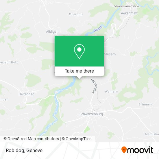 Robidog map