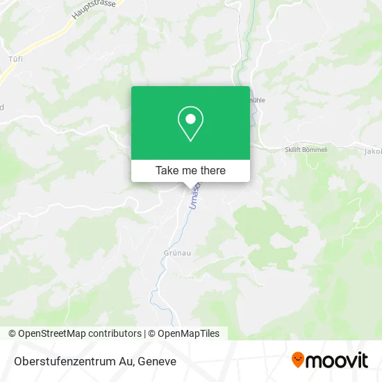 Oberstufenzentrum Au map