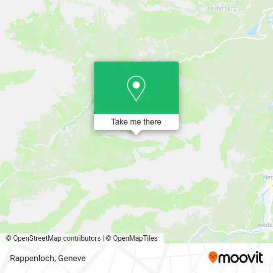 Rappenloch map