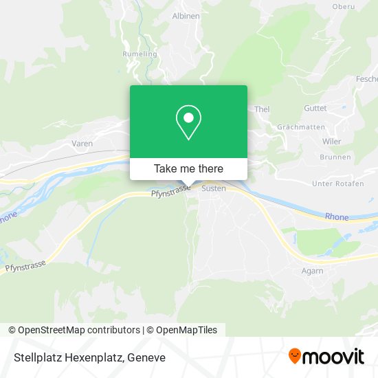Stellplatz Hexenplatz map
