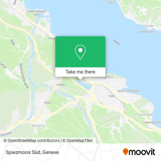 Spiezmoos Süd map