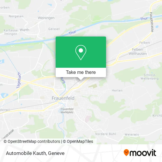 Automobile Kauth map