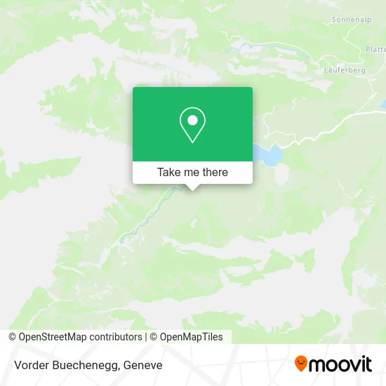 Vorder Buechenegg map