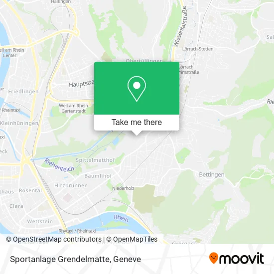Sportanlage Grendelmatte map