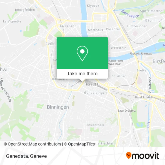 Genedata map