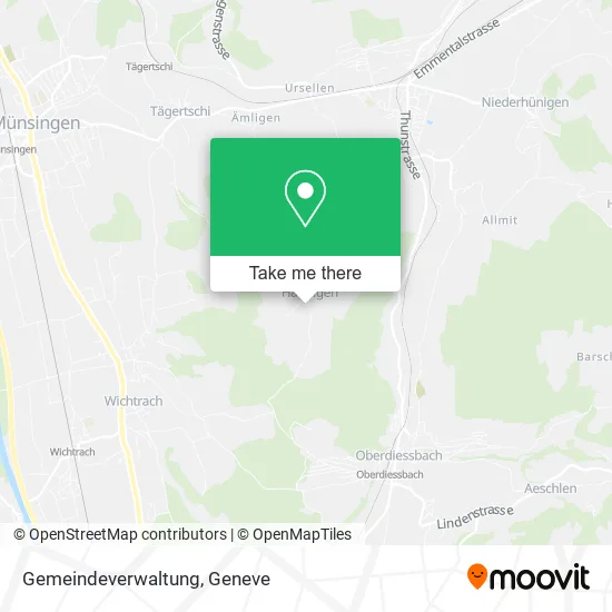 Gemeindeverwaltung map
