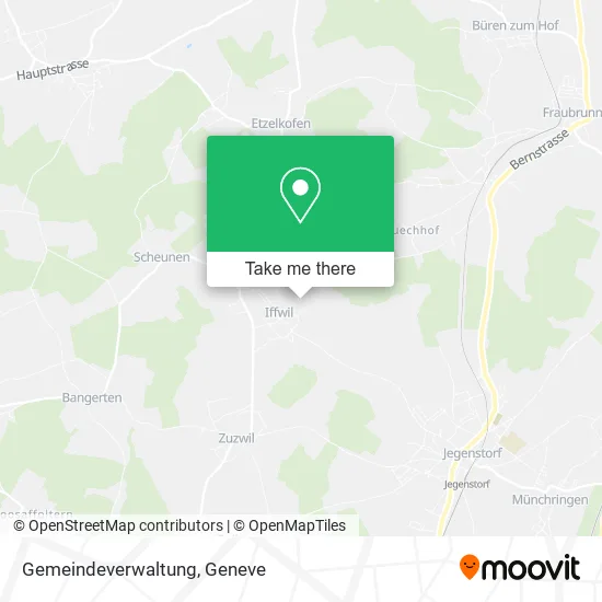 Gemeindeverwaltung map