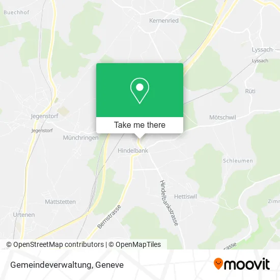 Gemeindeverwaltung map