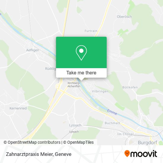 Zahnarztpraxis Meier map