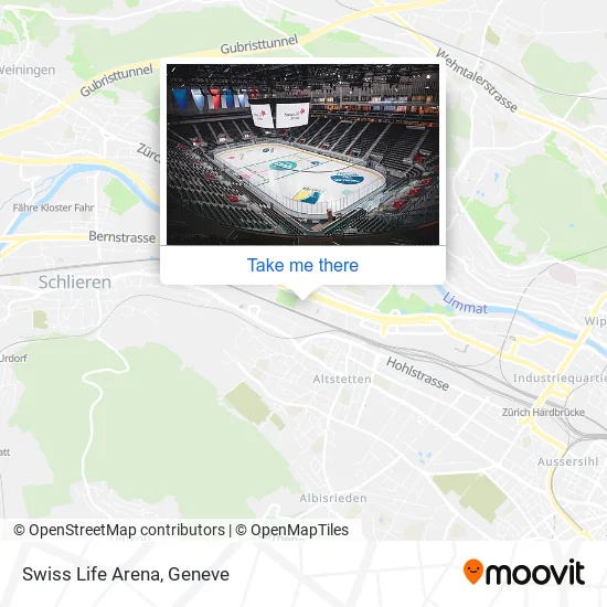 Swiss Life Arena map