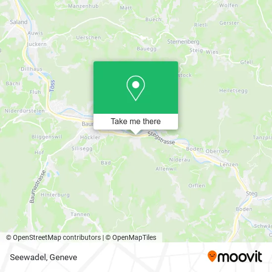 Seewadel map