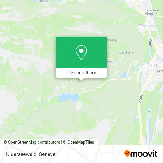 Niderseewald map