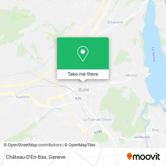 Château-D'En-Bas map