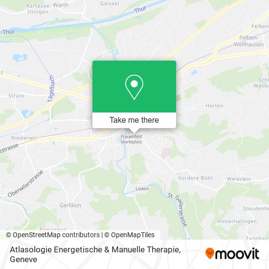 Atlasologie Energetische & Manuelle Therapie map