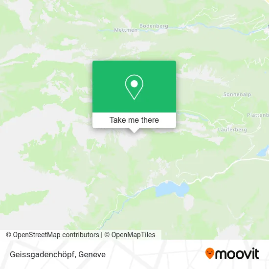 Geissgadenchöpf map