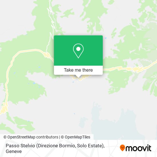 Passo Stelvio (Direzione Bormio, Solo Estate) map