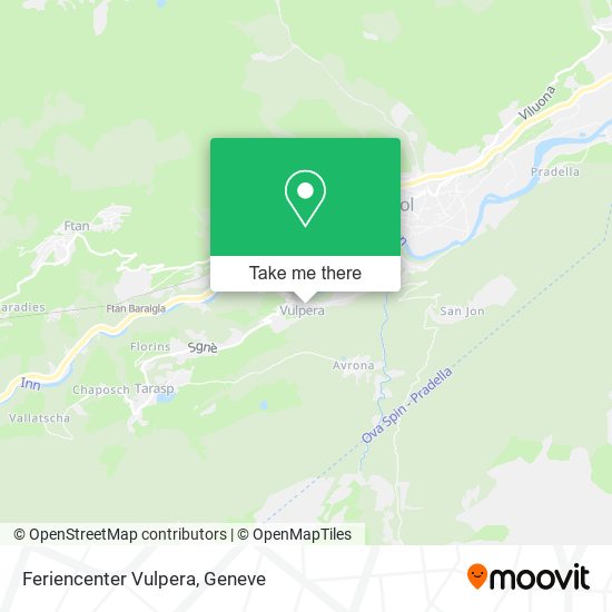 Feriencenter Vulpera map