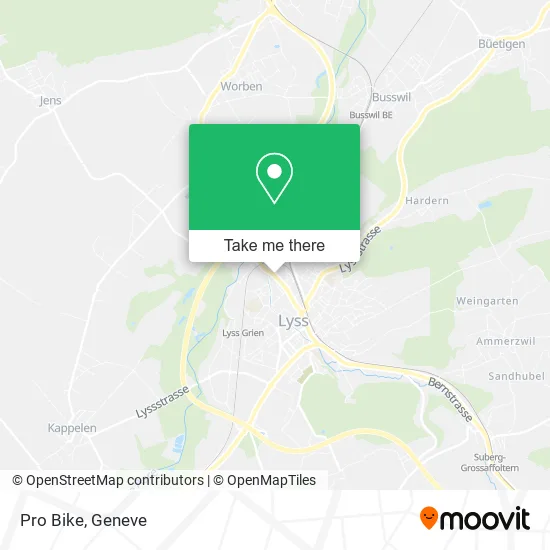 Pro Bike map