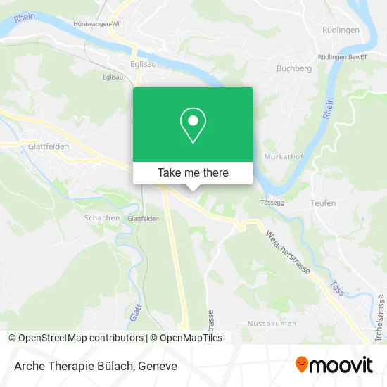 Arche Therapie Bülach map