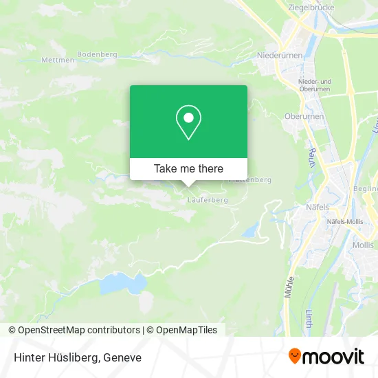 Hinter Hüsliberg map