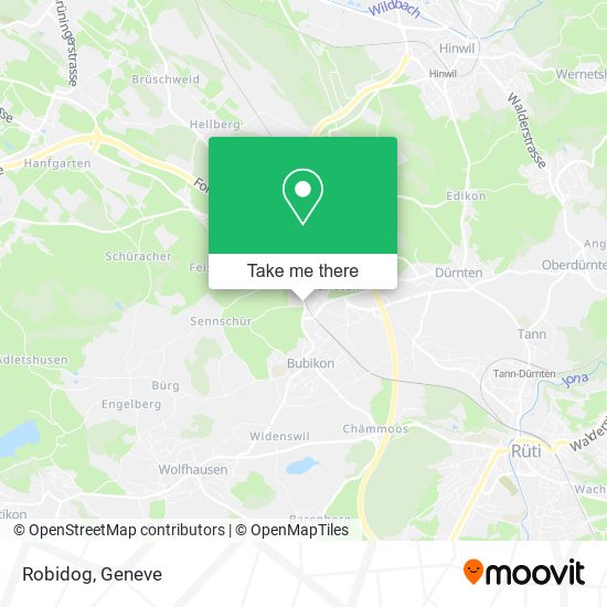 Robidog map