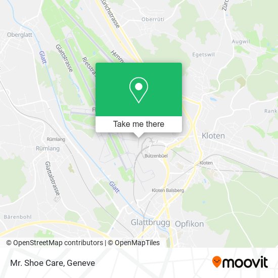 Mr. Shoe Care map