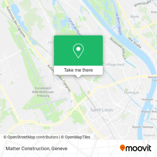 Matter Construction map