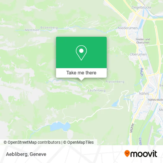 Aebliberg map