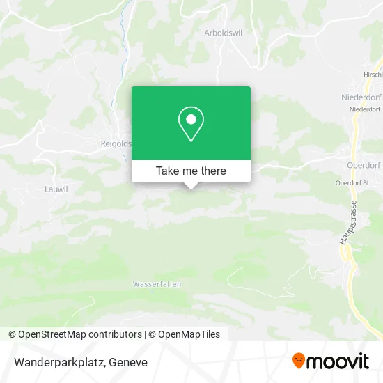 Wanderparkplatz map