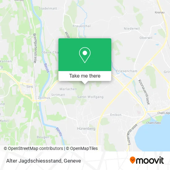 Alter Jagdschiessstand map