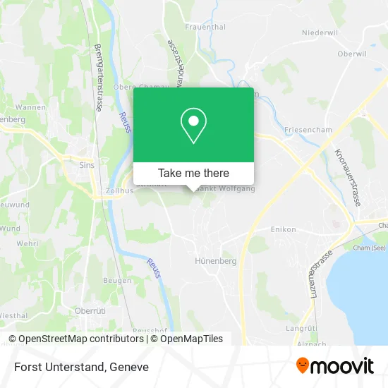 Forst Unterstand map