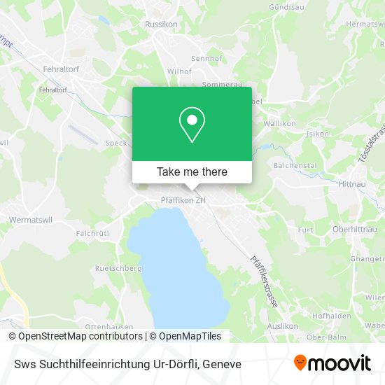 Sws Suchthilfeeinrichtung Ur-Dörfli map