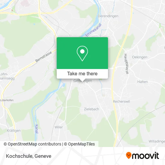 Kochschule map